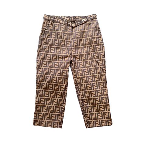 fendi zucca shorts